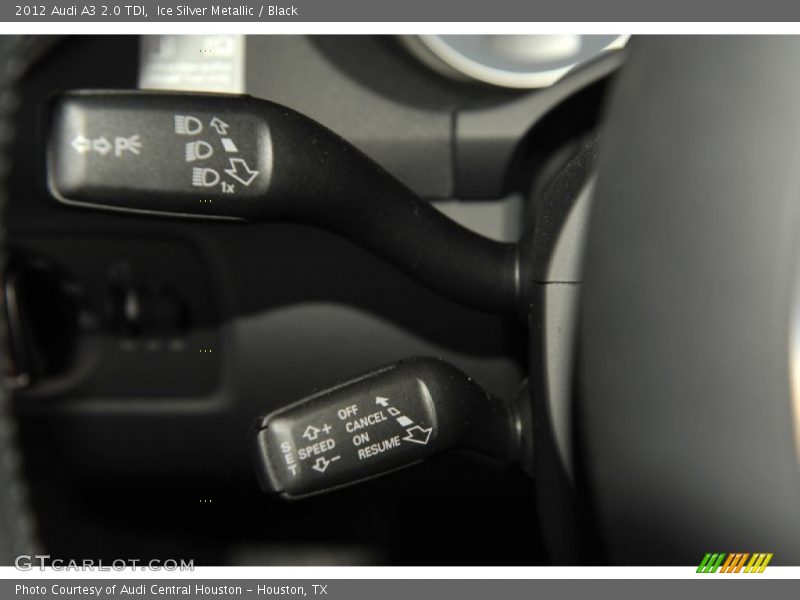 Controls of 2012 A3 2.0 TDI