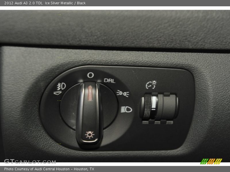Controls of 2012 A3 2.0 TDI