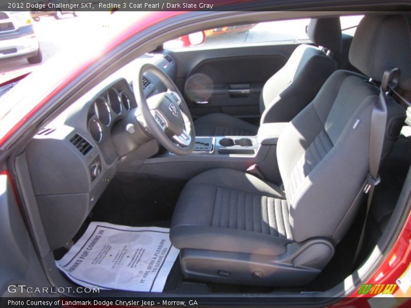 Redline 3 Coat Pearl / Dark Slate Gray 2012 Dodge Challenger SXT