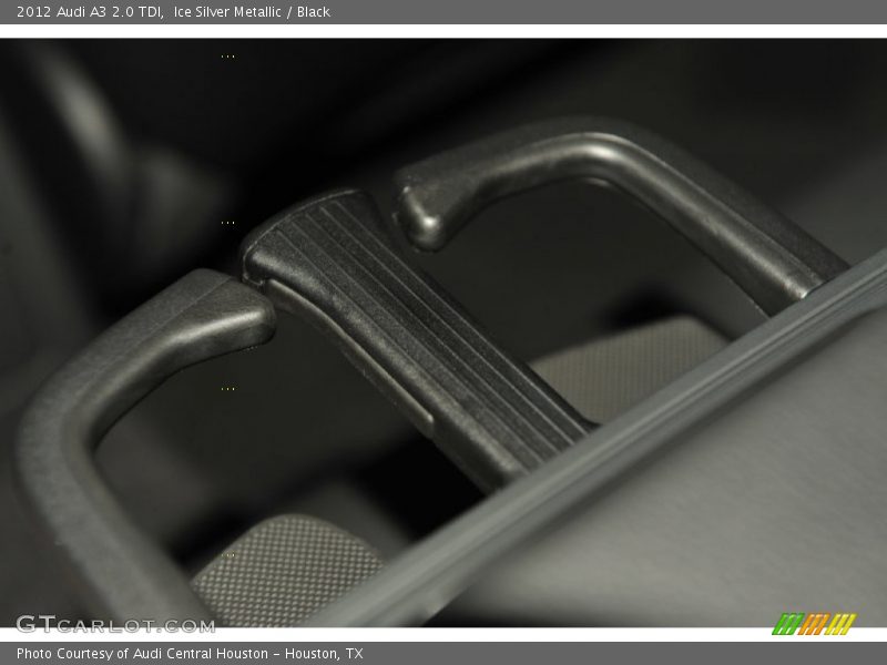 Ice Silver Metallic / Black 2012 Audi A3 2.0 TDI