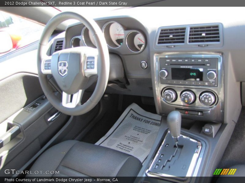 Redline 3 Coat Pearl / Dark Slate Gray 2012 Dodge Challenger SXT