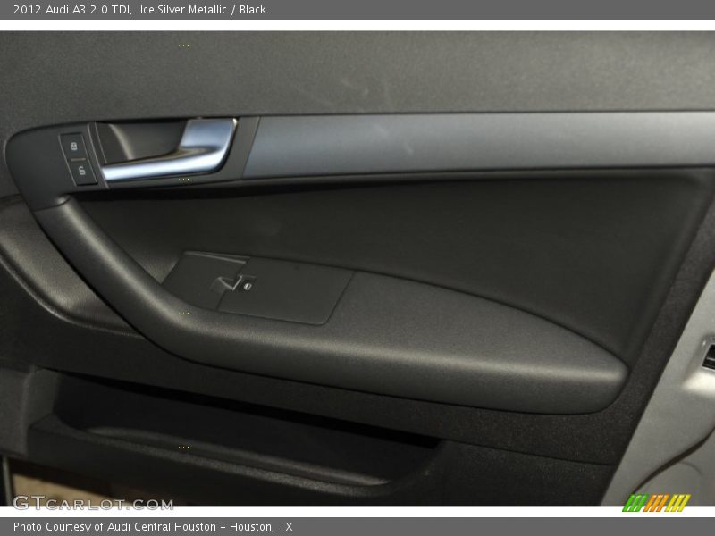 Ice Silver Metallic / Black 2012 Audi A3 2.0 TDI