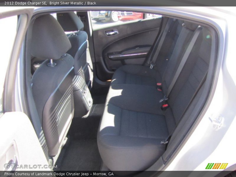 Bright Silver Metallic / Black 2012 Dodge Charger SE