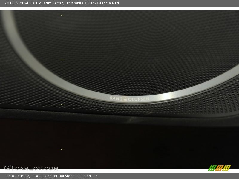 Ibis White / Black/Magma Red 2012 Audi S4 3.0T quattro Sedan