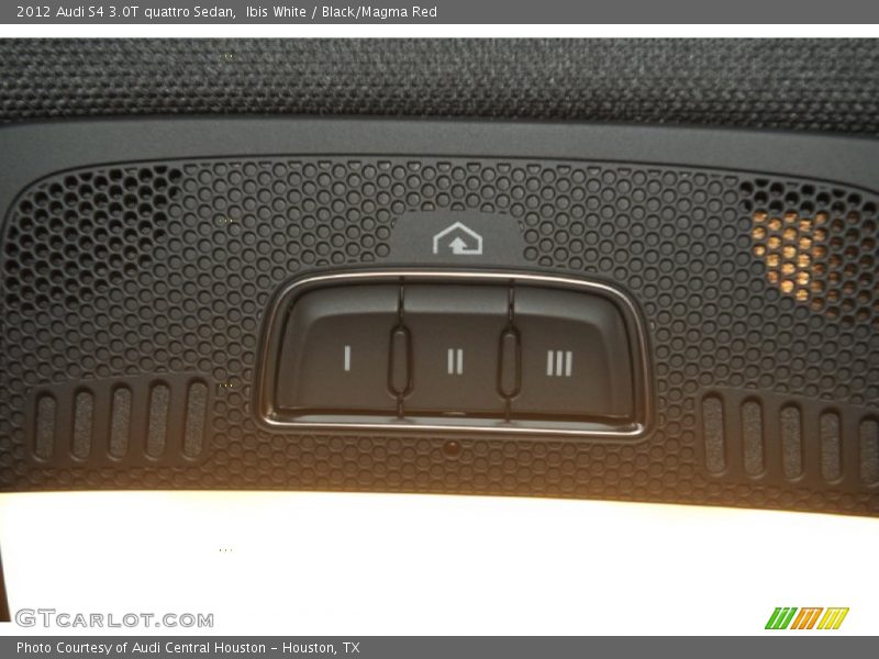 Ibis White / Black/Magma Red 2012 Audi S4 3.0T quattro Sedan