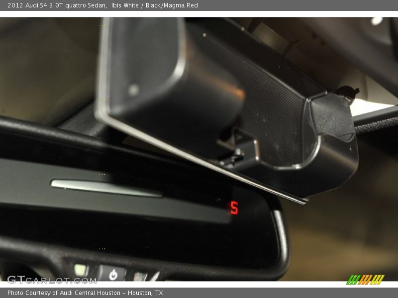Ibis White / Black/Magma Red 2012 Audi S4 3.0T quattro Sedan