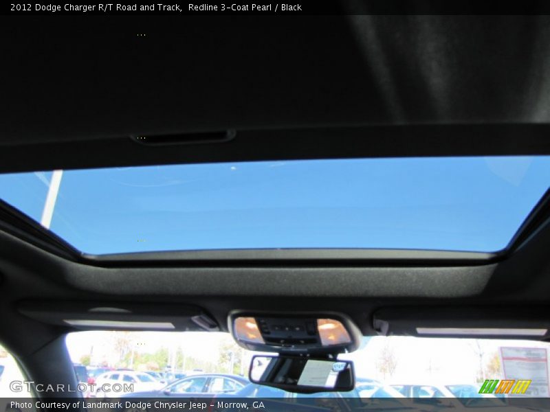 Sunroof of 2012 Charger R/T Road and Track