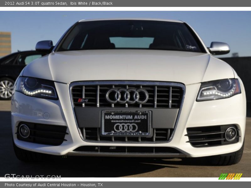 Ibis White / Black/Black 2012 Audi S4 3.0T quattro Sedan