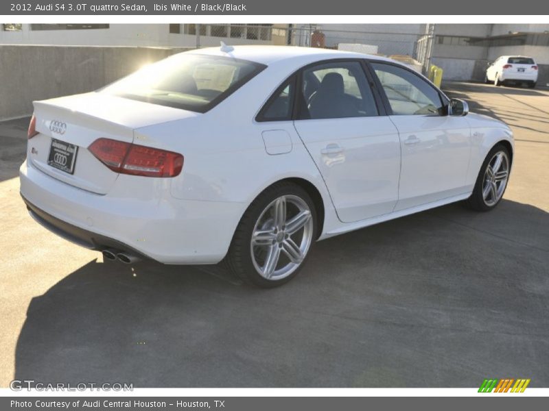 Ibis White / Black/Black 2012 Audi S4 3.0T quattro Sedan