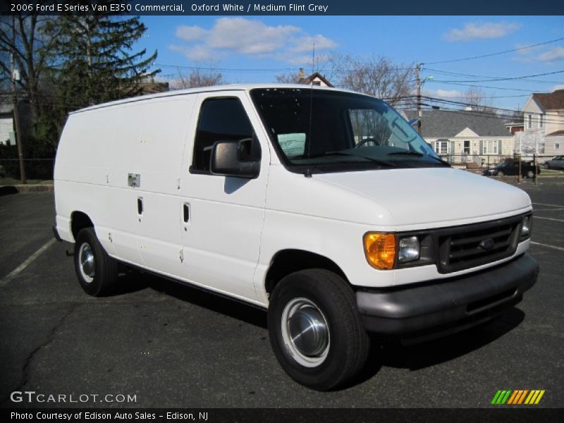 Oxford White / Medium Flint Grey 2006 Ford E Series Van E350 Commercial