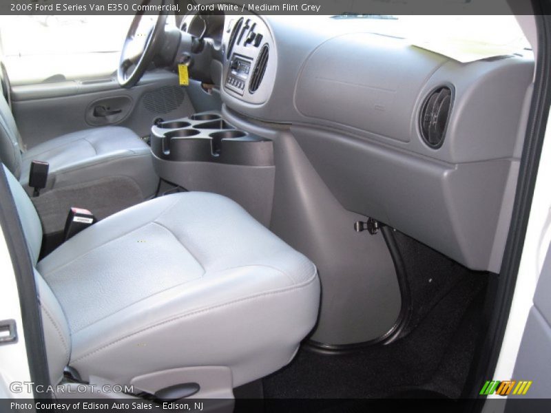 Oxford White / Medium Flint Grey 2006 Ford E Series Van E350 Commercial