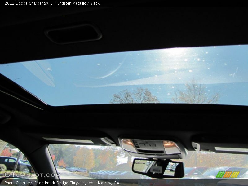 Tungsten Metallic / Black 2012 Dodge Charger SXT