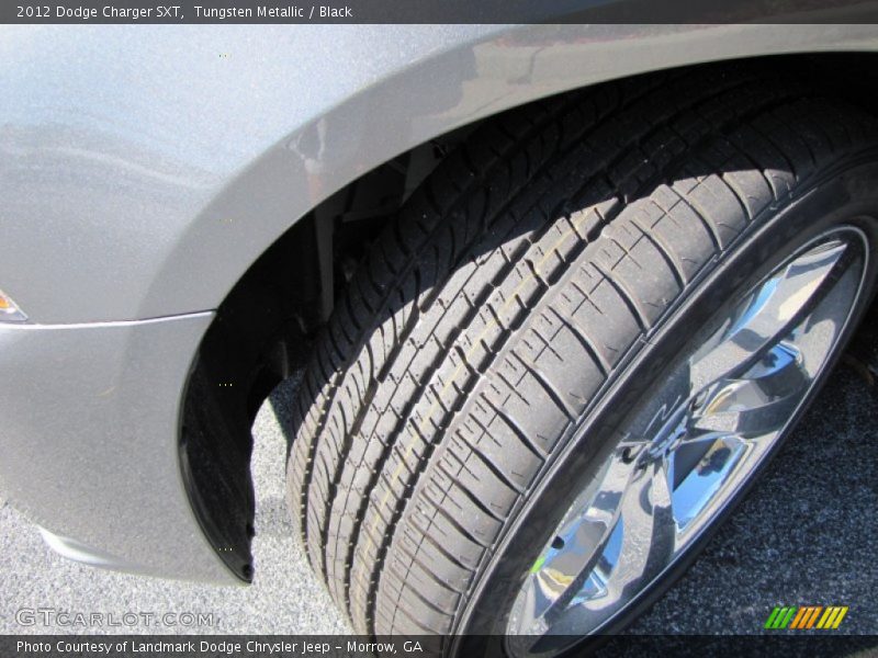 Tungsten Metallic / Black 2012 Dodge Charger SXT