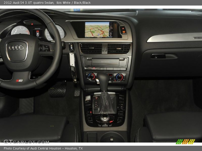 Ibis White / Black/Black 2012 Audi S4 3.0T quattro Sedan