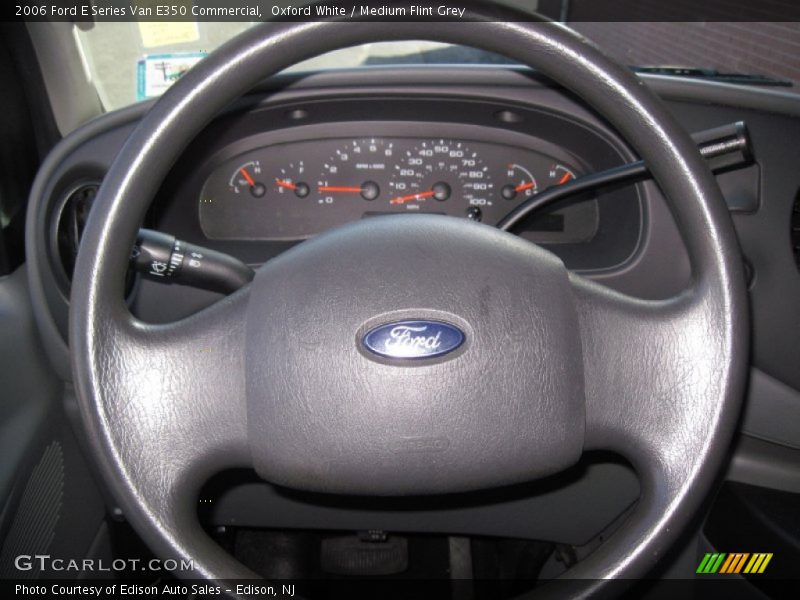 Oxford White / Medium Flint Grey 2006 Ford E Series Van E350 Commercial