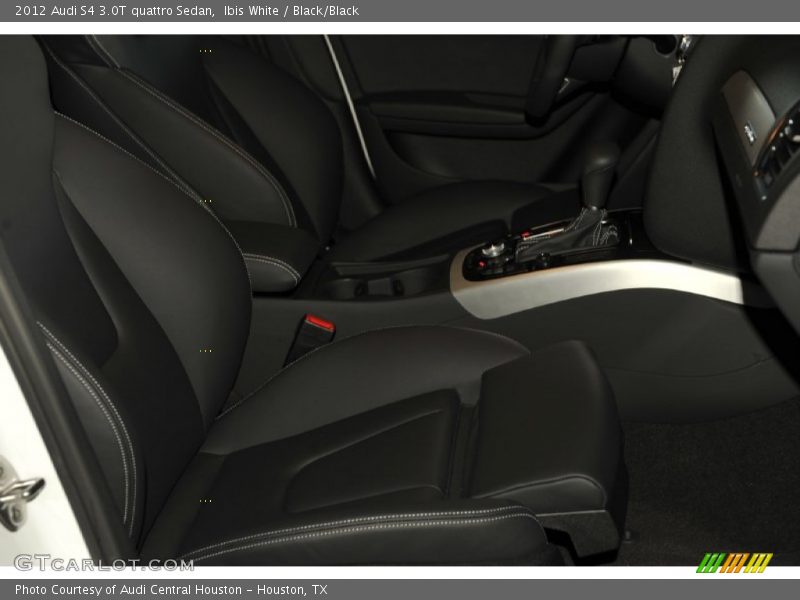 Ibis White / Black/Black 2012 Audi S4 3.0T quattro Sedan