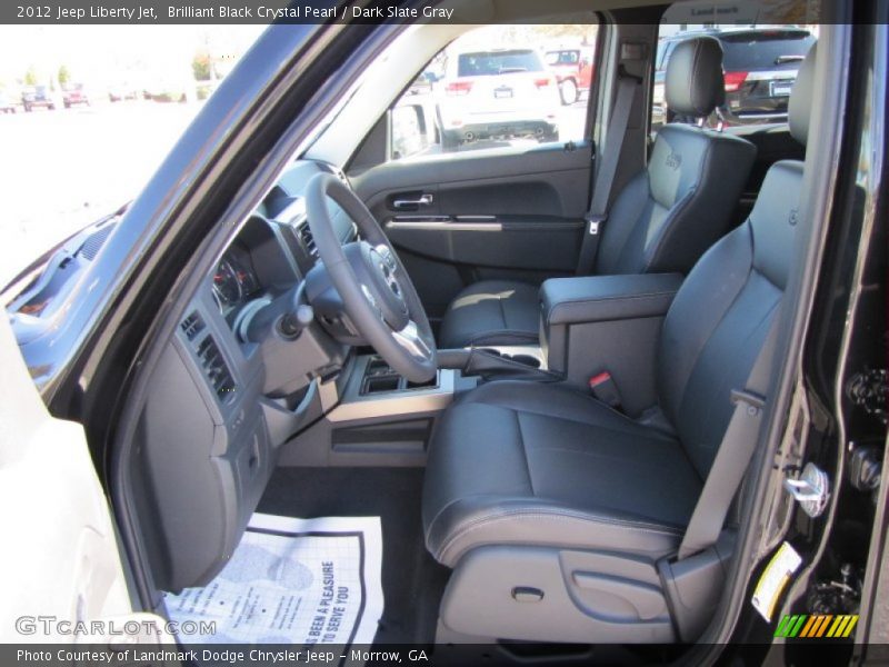  2012 Liberty Jet Dark Slate Gray Interior