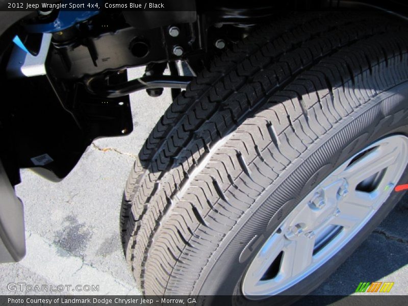 Cosmos Blue / Black 2012 Jeep Wrangler Sport 4x4