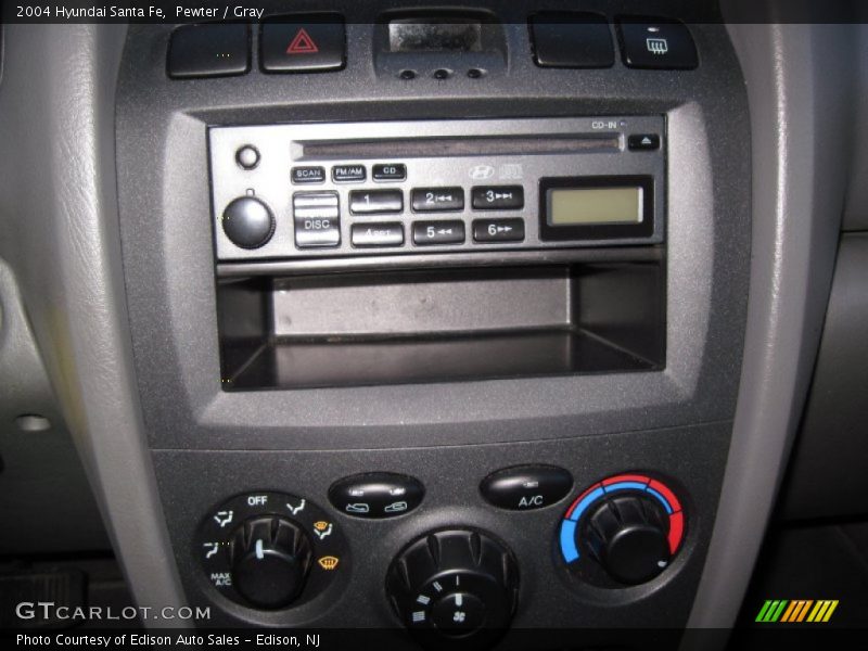 Pewter / Gray 2004 Hyundai Santa Fe