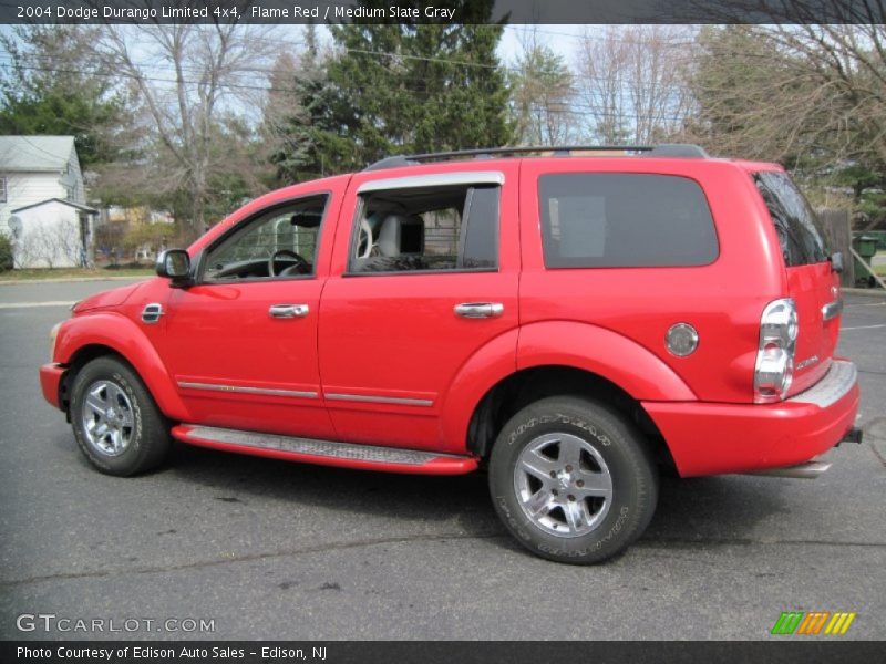 Flame Red / Medium Slate Gray 2004 Dodge Durango Limited 4x4