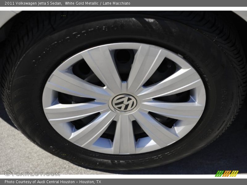 White Gold Metallic / Latte Macchiato 2011 Volkswagen Jetta S Sedan