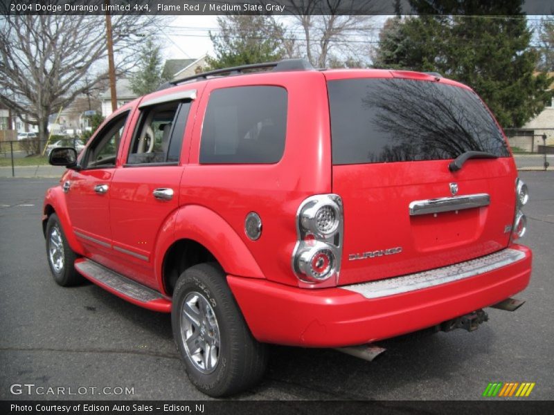 Flame Red / Medium Slate Gray 2004 Dodge Durango Limited 4x4