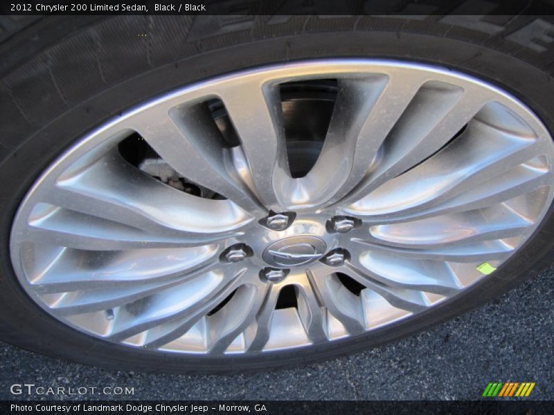 Black / Black 2012 Chrysler 200 Limited Sedan