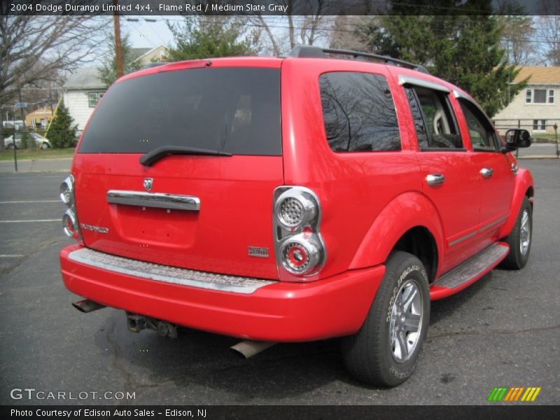 Flame Red / Medium Slate Gray 2004 Dodge Durango Limited 4x4