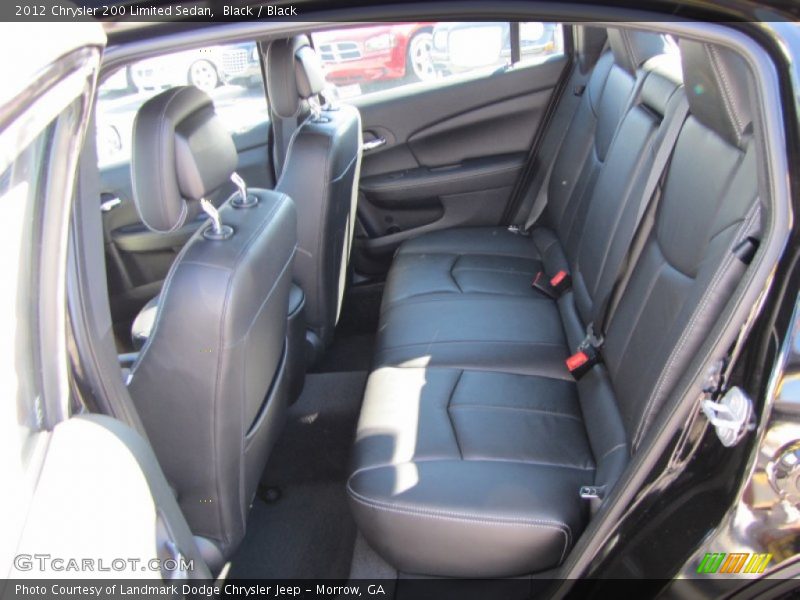  2012 200 Limited Sedan Black Interior
