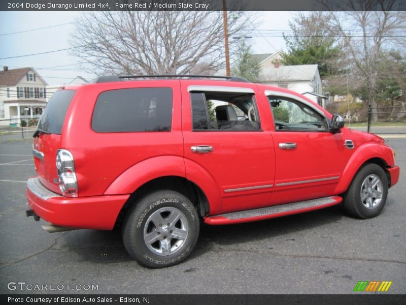 Flame Red / Medium Slate Gray 2004 Dodge Durango Limited 4x4