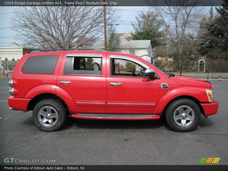 Flame Red / Medium Slate Gray 2004 Dodge Durango Limited 4x4