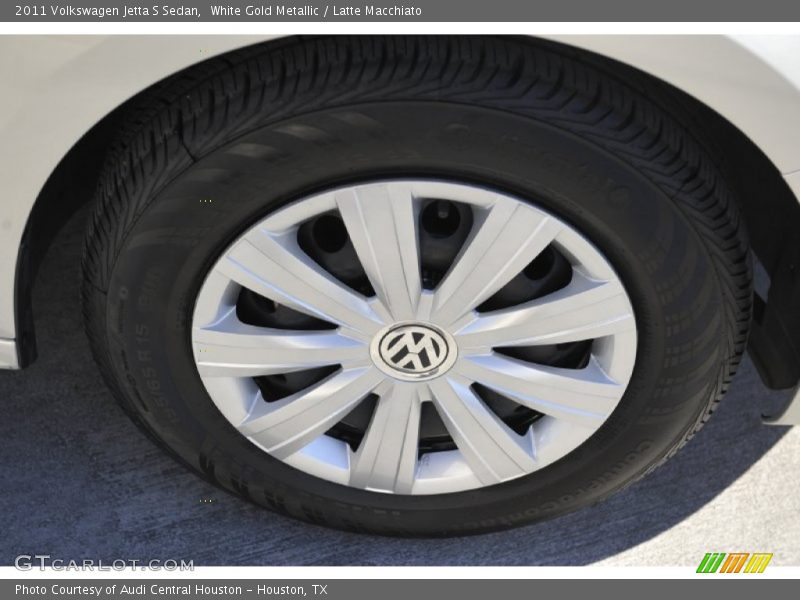 White Gold Metallic / Latte Macchiato 2011 Volkswagen Jetta S Sedan