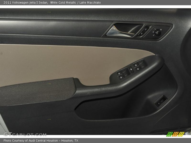 White Gold Metallic / Latte Macchiato 2011 Volkswagen Jetta S Sedan