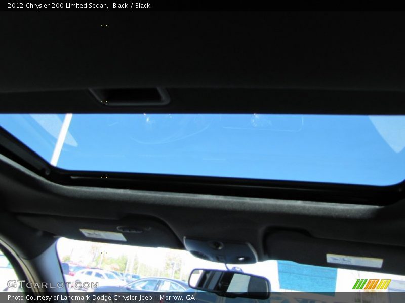 Black / Black 2012 Chrysler 200 Limited Sedan
