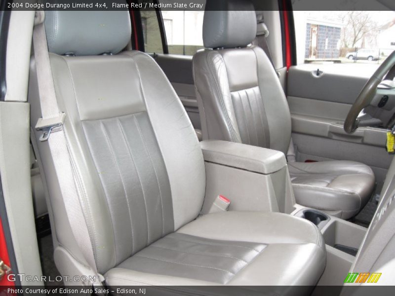 Flame Red / Medium Slate Gray 2004 Dodge Durango Limited 4x4