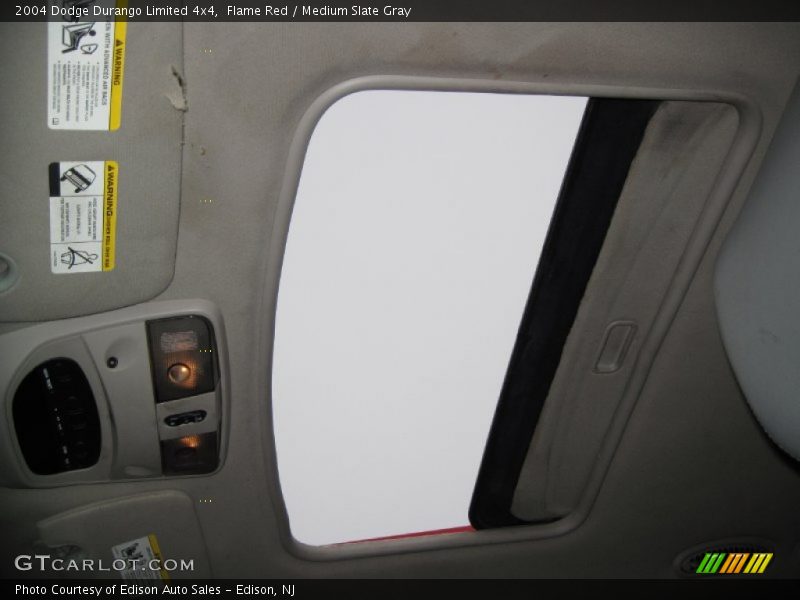 Flame Red / Medium Slate Gray 2004 Dodge Durango Limited 4x4
