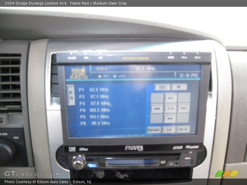 Flame Red / Medium Slate Gray 2004 Dodge Durango Limited 4x4