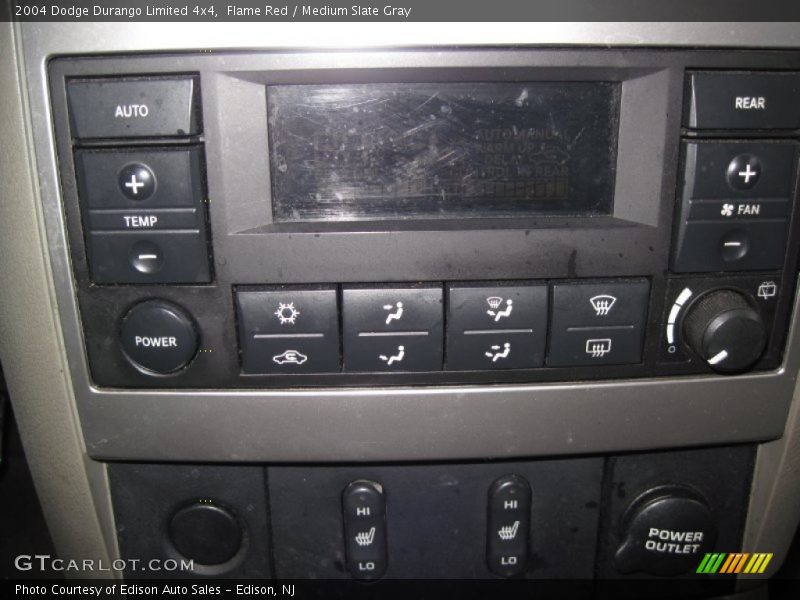 Flame Red / Medium Slate Gray 2004 Dodge Durango Limited 4x4