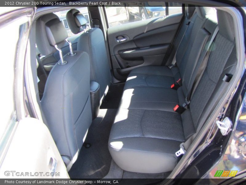 Blackberry Pearl Coat / Black 2012 Chrysler 200 Touring Sedan