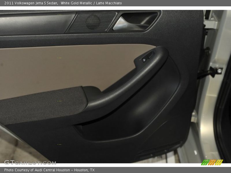 White Gold Metallic / Latte Macchiato 2011 Volkswagen Jetta S Sedan