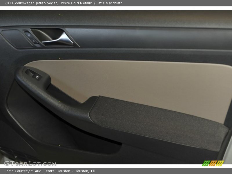 White Gold Metallic / Latte Macchiato 2011 Volkswagen Jetta S Sedan