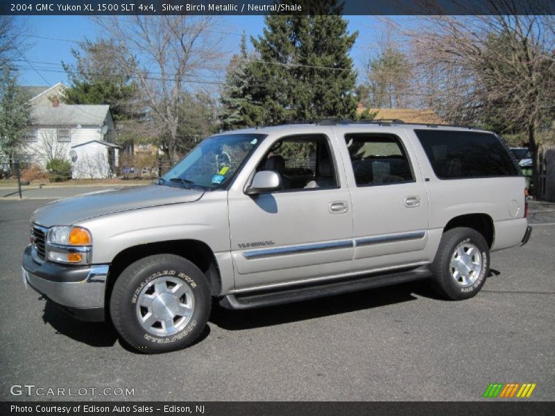 Silver Birch Metallic / Neutral/Shale 2004 GMC Yukon XL 1500 SLT 4x4