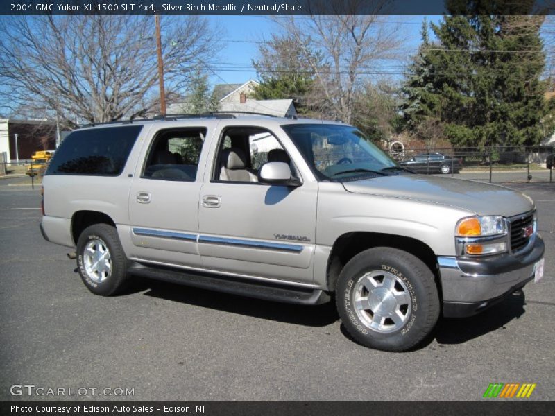 Silver Birch Metallic / Neutral/Shale 2004 GMC Yukon XL 1500 SLT 4x4