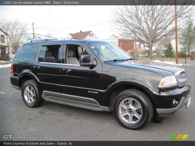 Black / Dove Grey 2005 Lincoln Aviator Luxury AWD