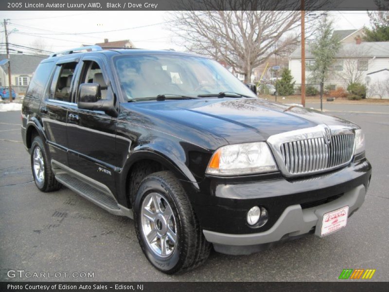 Black / Dove Grey 2005 Lincoln Aviator Luxury AWD