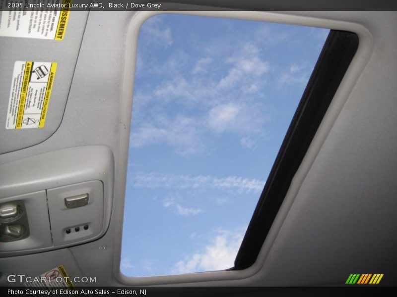 Black / Dove Grey 2005 Lincoln Aviator Luxury AWD