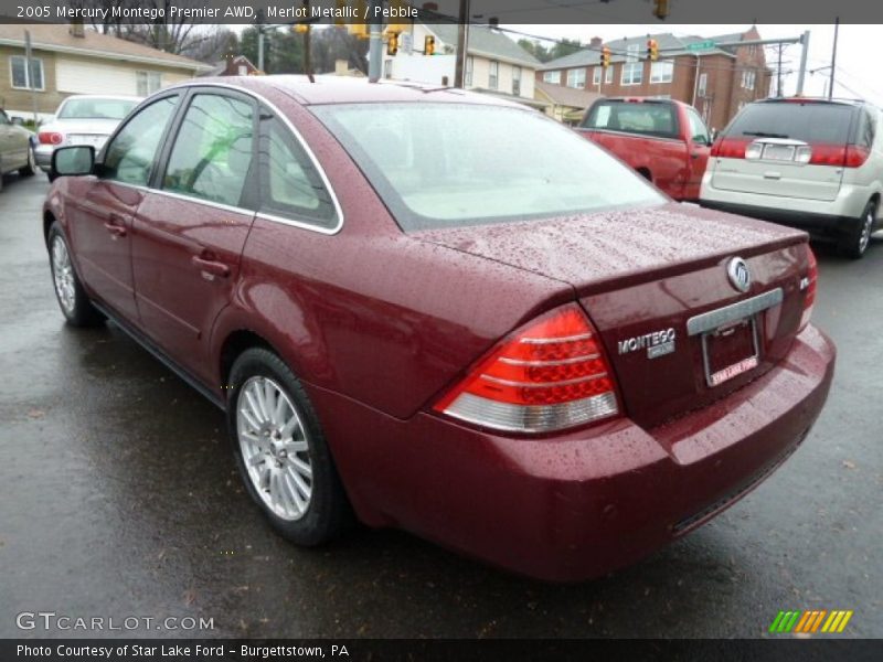 Merlot Metallic / Pebble 2005 Mercury Montego Premier AWD