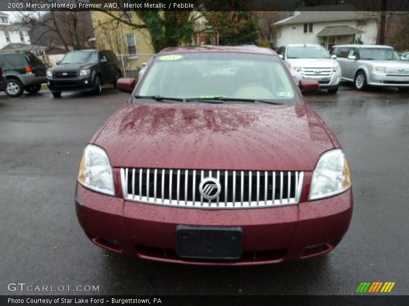 Merlot Metallic / Pebble 2005 Mercury Montego Premier AWD