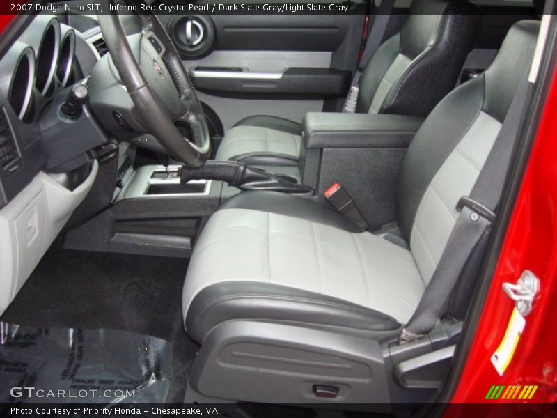 Inferno Red Crystal Pearl / Dark Slate Gray/Light Slate Gray 2007 Dodge Nitro SLT
