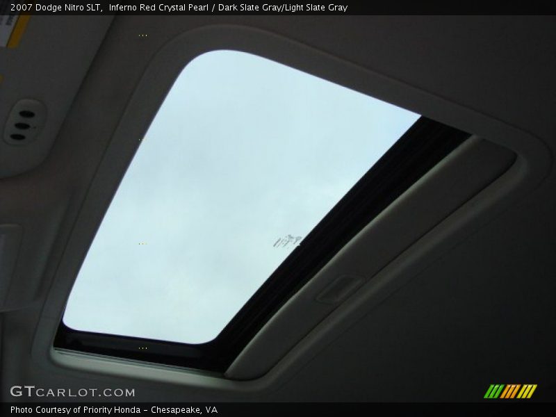 Inferno Red Crystal Pearl / Dark Slate Gray/Light Slate Gray 2007 Dodge Nitro SLT